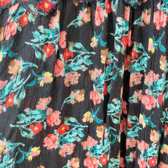 Free People - Printed Adella Mini Slip Dress - Picture 5 of 12